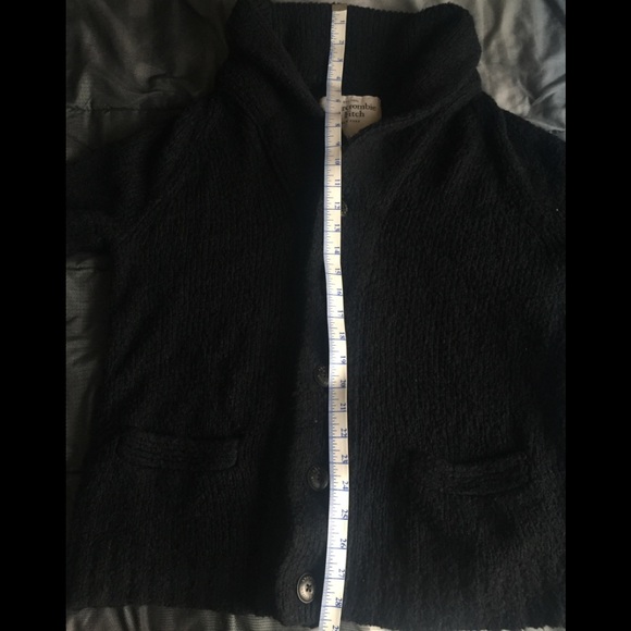 COPY - Abercrombie & Fitch Black Cardigan. - Picture 6 of 6